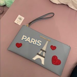 Michael Kors Paris wristlet
